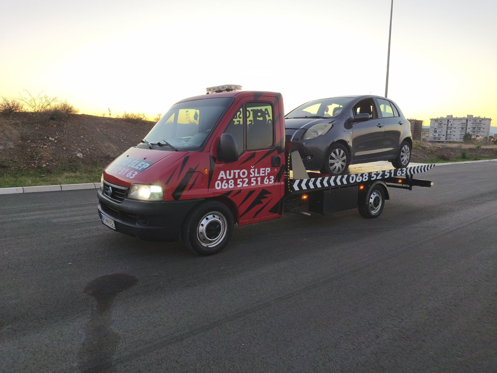 Auto šlep služba 24/7 Crna Gora