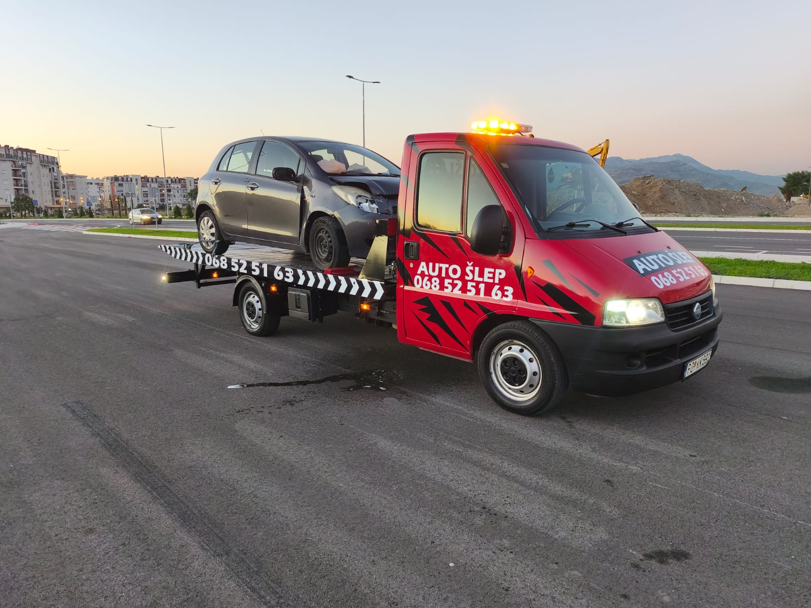 Šlep vozila Crna Gora